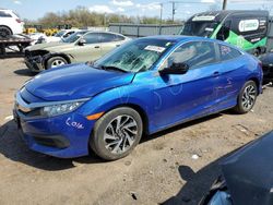 Salvage cars for sale from Copart Hillsborough, NJ: 2018 Honda Civic LX