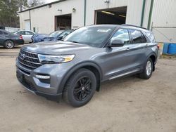 Salvage cars for sale at Ham Lake, MN auction: 2021 Ford Explorer XLT