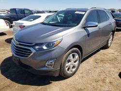 Salvage cars for sale from Copart Elgin, IL: 2018 Chevrolet Equinox Premier
