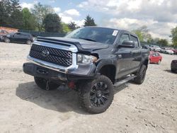 Toyota Tundra Crewmax sr5 salvage cars for sale: 2018 Toyota Tundra Crewmax SR5