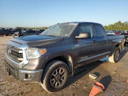 Salvage cars for sale at Houston, TX auction: 2014 Toyota Tundra Double Cab SR/SR5