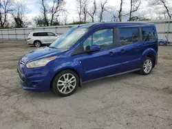 Salvage cars for sale at West Mifflin, PA auction: 2014 Ford Transit Connect Titanium