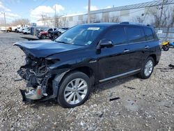 Salvage cars for sale at Franklin, WI auction: 2013 Toyota Highlander Hybrid Limited