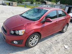 Salvage cars for sale from Copart Fairburn, GA: 2016 Chevrolet Sonic LT