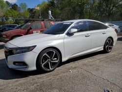 Honda Accord Sport salvage cars for sale: 2018 Honda Accord Sport