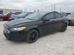 Salvage cars for sale at Haslet, TX auction: 2017 Ford Fusion SE