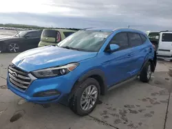Salvage cars for sale at Grand Prairie, TX auction: 2017 Hyundai Tucson Limited
