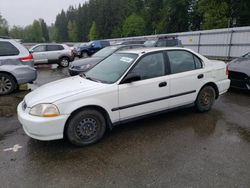 Honda Civic DX salvage cars for sale: 1997 Honda Civic DX