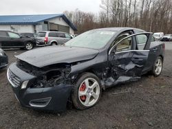 Salvage cars for sale from Copart East Granby, CT: 2013 Volvo S60 T5