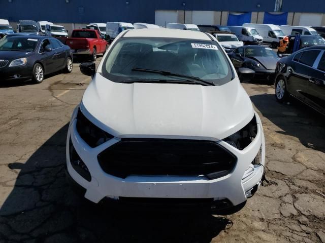 2020 Ford Ecosport S