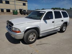 Salvage cars for sale from Copart Wilmer, TX: 2002 Dodge Durango SLT Plus