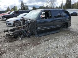 Salvage cars for sale at Graham, WA auction: 2000 Chevrolet Tahoe K1500