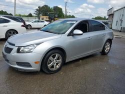 Salvage cars for sale from Copart Montgomery, AL: 2014 Chevrolet Cruze LT