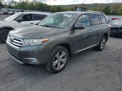 Salvage cars for sale at Grantville, PA auction: 2011 Toyota Highlander Limited