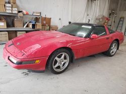 Salvage cars for sale at York Haven, PA auction: 1991 Chevrolet Corvette