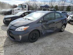 Salvage cars for sale from Copart North Billerica, MA: 2015 Toyota Prius