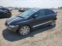Salvage cars for sale from Copart Bakersfield, CA: 2010 Honda Civic LX