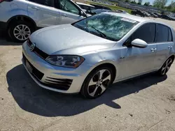 Salvage cars for sale at Bridgeton, MO auction: 2017 Volkswagen GTI S