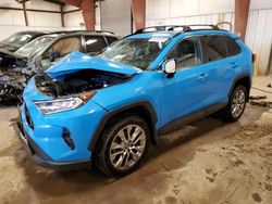 Salvage cars for sale at Lansing, MI auction: 2019 Toyota Rav4 XLE Premium