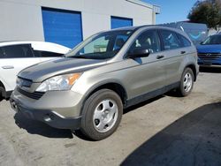 Salvage cars for sale from Copart Hayward, CA: 2008 Honda CR-V LX
