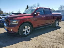Salvage cars for sale from Copart Bowmanville, ON: 2018 Dodge RAM 1500 Sport