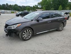 Salvage cars for sale from Copart Fairburn, GA: 2017 Hyundai Sonata Sport