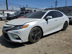 Salvage cars for sale at Los Angeles, CA auction: 2020 Toyota Camry XSE