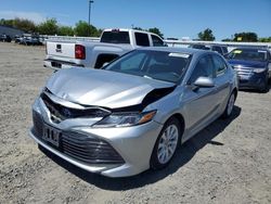 Salvage cars for sale from Copart Sacramento, CA: 2018 Toyota Camry L