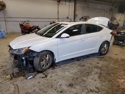 Salvage cars for sale at Wheeling, IL auction: 2019 Hyundai Elantra SEL