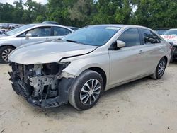 Salvage cars for sale at Ocala, FL auction: 2015 Toyota Camry LE