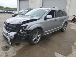 Salvage cars for sale from Copart Gaston, SC: 2016 Dodge Journey Crossroad