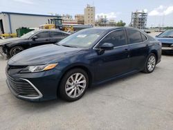 Flood-damaged cars for sale at auction: 2021 Toyota Camry LE