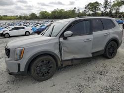 Salvage cars for sale at Byron, GA auction: 2022 KIA Telluride EX