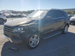 Mercedes-Benz ml 350 4matic Vehiculos salvage en venta: 2012 Mercedes-Benz ML 350 4matic