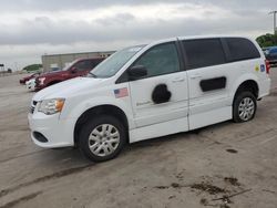 Salvage cars for sale at Wilmer, TX auction: 2017 Dodge Grand Caravan SE