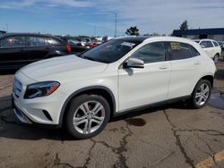 Vehiculos salvage en venta de Copart Woodhaven, MI: 2017 Mercedes-Benz GLA 250 4matic