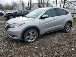 Honda HR-V EXL salvage cars for sale: 2016 Honda HR-V EXL