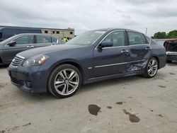 Salvage cars for sale at Wilmer, TX auction: 2008 Infiniti M35 Base