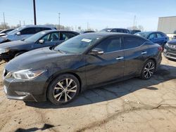 Salvage cars for sale from Copart Woodhaven, MI: 2018 Nissan Maxima 3.5S
