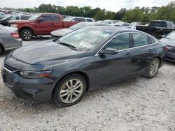Salvage cars for sale at Houston, TX auction: 2017 Chevrolet Malibu LT