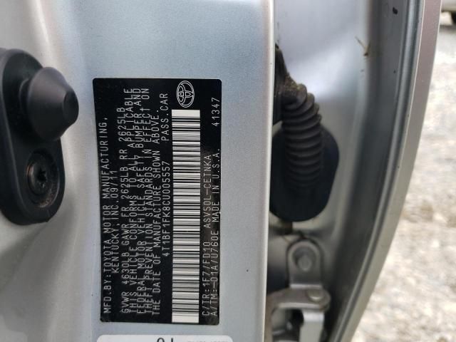 2012 Toyota Camry Base