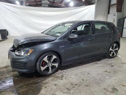 Salvage cars for sale at North Billerica, MA auction: 2017 Volkswagen GTI S