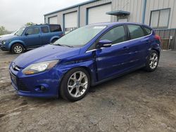 Salvage cars for sale at Chambersburg, PA auction: 2013 Ford Focus Titanium