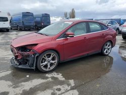 Ford salvage cars for sale: 2015 Ford Focus Titanium