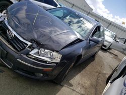 Salvage cars for sale at Vallejo, CA auction: 2004 Audi A8 L Quattro