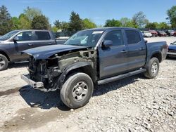 Toyota salvage cars for sale: 2021 Toyota Tacoma Double Cab