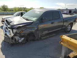 Salvage cars for sale from Copart Lebanon, TN: 2017 Toyota Tundra Double Cab SR/SR5