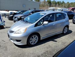 Salvage cars for sale at Exeter, RI auction: 2011 Honda FIT Sport