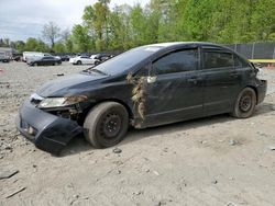 Salvage cars for sale from Copart Waldorf, MD: 2011 Honda Civic LX