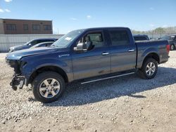 Salvage cars for sale from Copart Kansas City, KS: 2018 Ford F150 Supercrew
